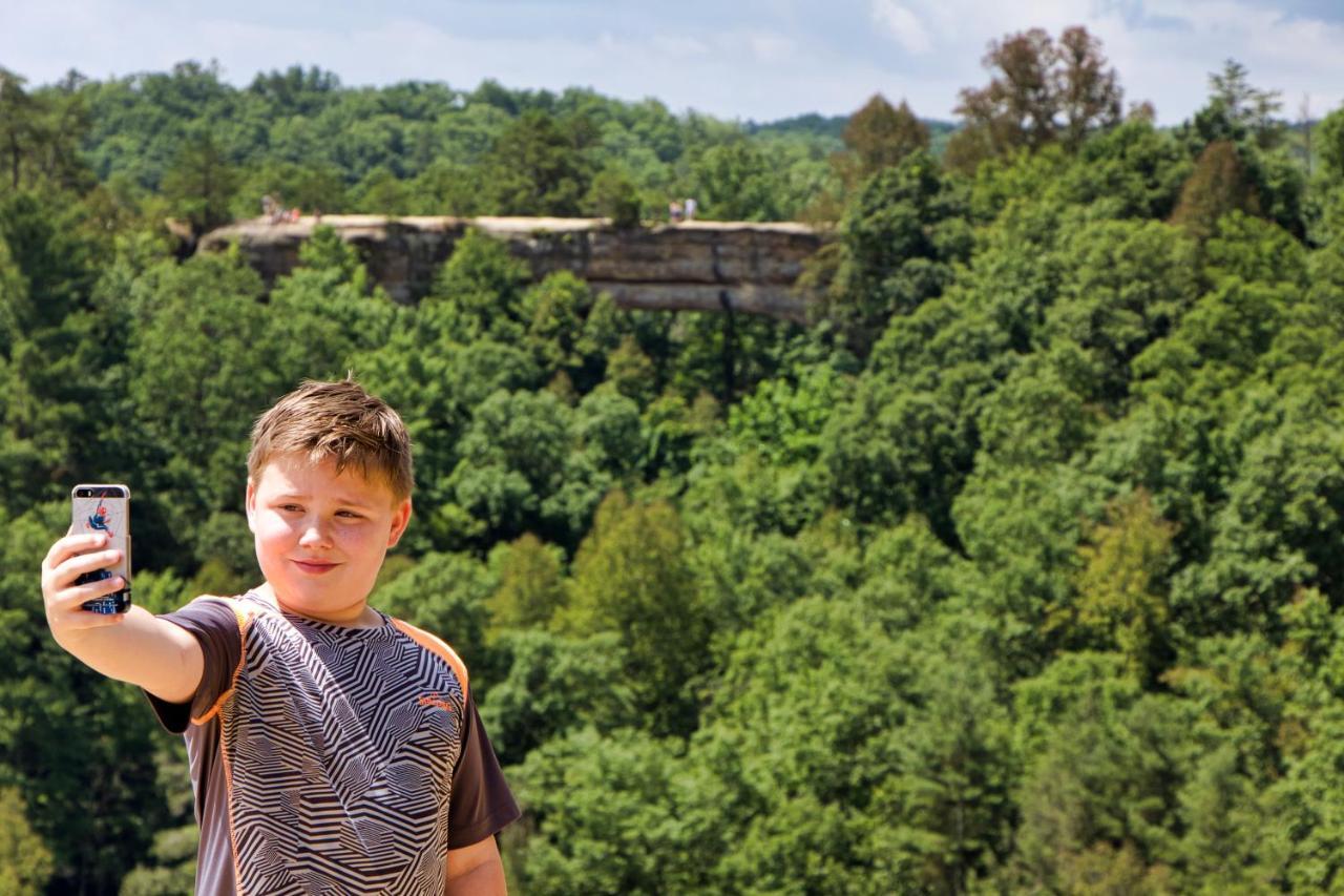 Natural Bridge State Resort Park Slade Exteriör bild
